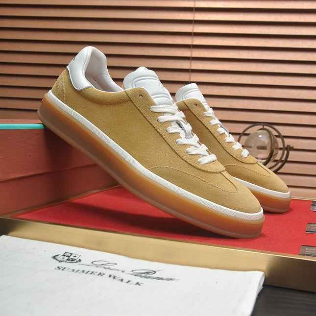 LP TENNIS WALK SNEAKERS CAMEL CASHMERE