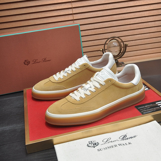 LP TENNIS WALK SNEAKERS CAMEL CASHMERE