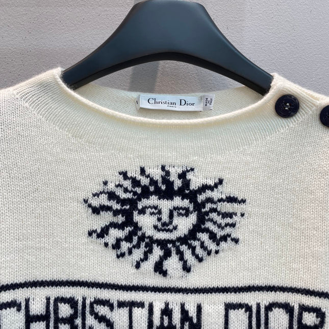 DIOR 25S SHOULDER-BUTTON SWEATER 538