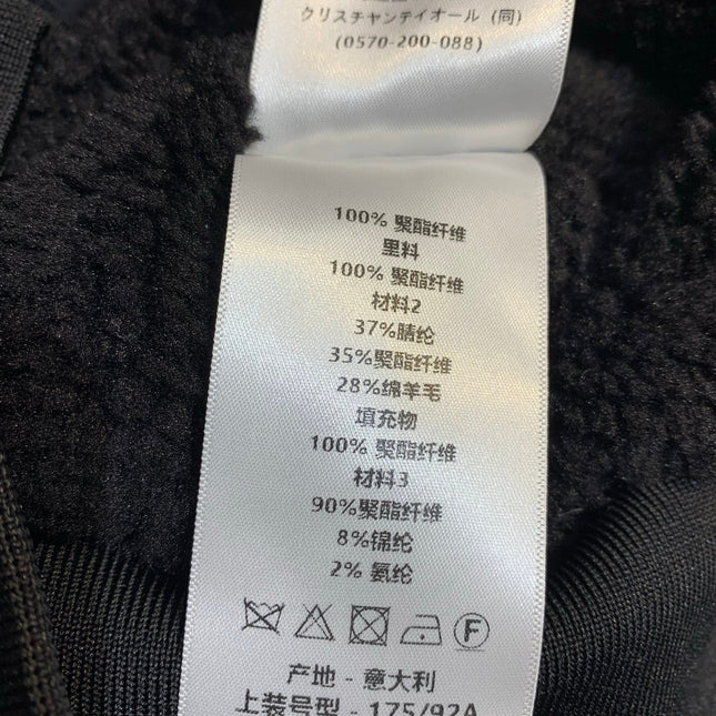 DIOR 25S COTTON SHERPA-COLLAR JACKET 536