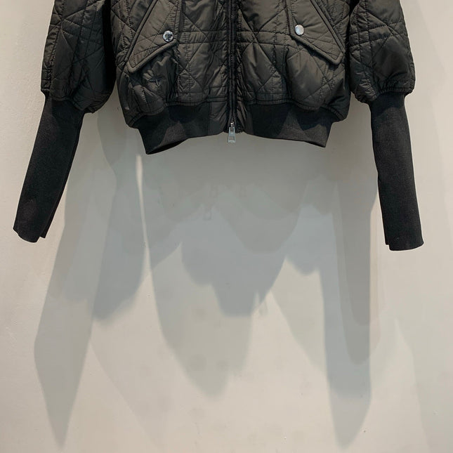 DIOR 25S COTTON SHERPA-COLLAR JACKET 536