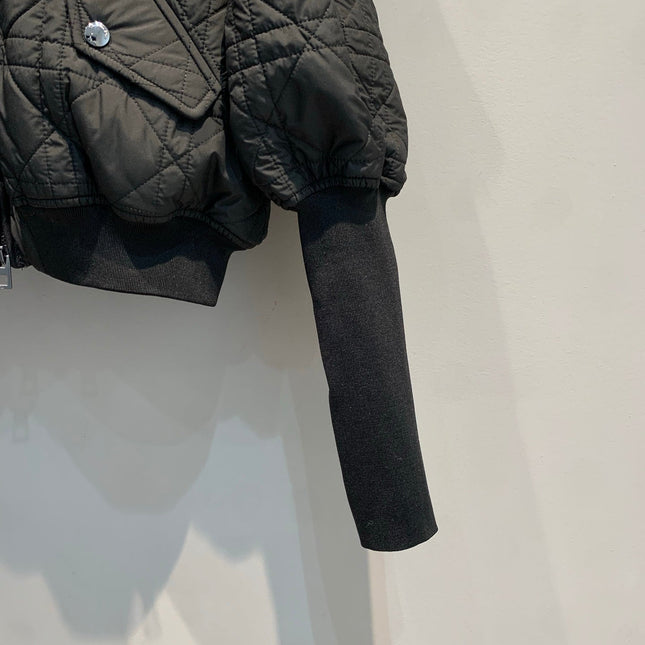 DIOR 25S COTTON SHERPA-COLLAR JACKET 536