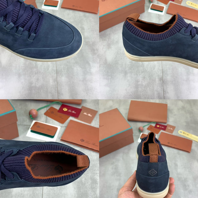 LP SOHO WALK TRAINERS IN AEGEAN SUEDE