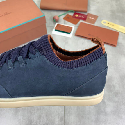 LP SOHO WALK TRAINERS IN AEGEAN SUEDE