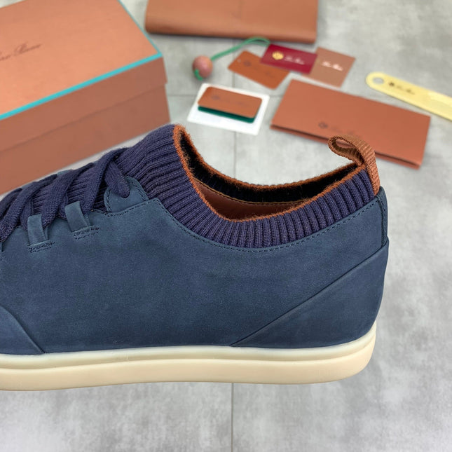 LP SOHO WALK TRAINERS IN AEGEAN SUEDE