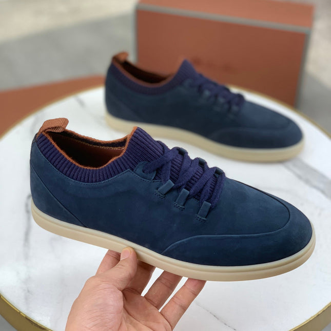 LP SOHO WALK TRAINERS IN AEGEAN SUEDE