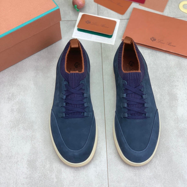 LP SOHO WALK TRAINERS IN AEGEAN SUEDE