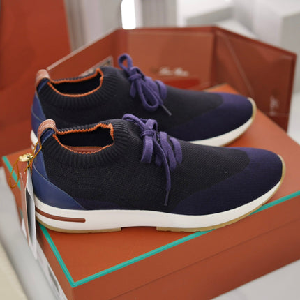 LP 360 LP FLEXY WALK SNEAKER BLACK AND DENIM CASHMERE