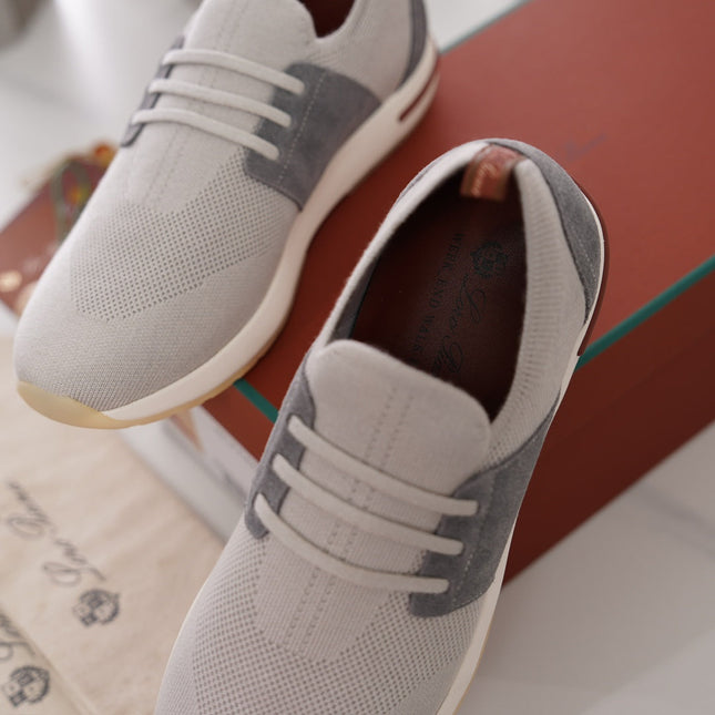 LP 360 TEXTILE FLEXY WALK SNEAKER LIGHT GRAY WOOL