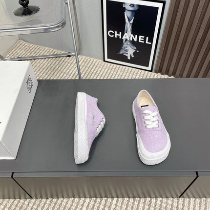 TERRA VULCA LACE-UP SNEAKER IN PASTEL PURPLE SUEDE