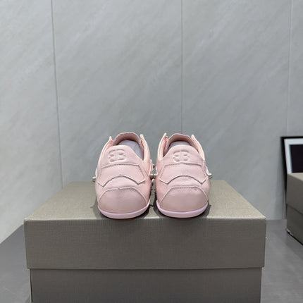 BALENCIAGA 25S SNEAKER IN LIGHT PINK CALFSKIN