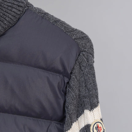 MONCLER PUFER JACKET IN GREY STYLE 11