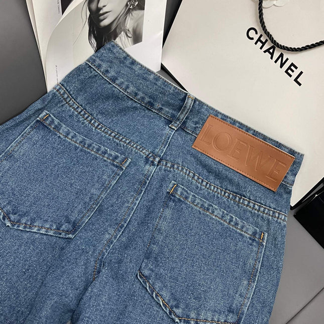 Loew White Anagram Blue Jean