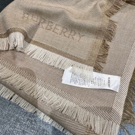 BBR SCARF 180 CM IN SILK MIX WOOL 481160