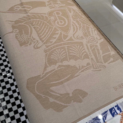 BBR SCARF 180 CM IN SILK MIX WOOL 481161