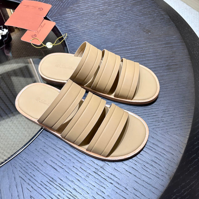 LP NAHA SANDAL BEIGE LAMBSKIN