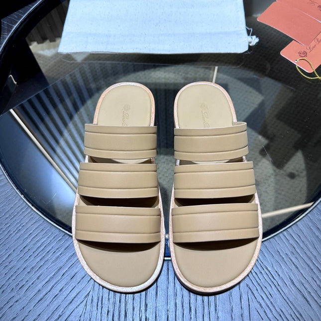 LP NAHA SANDAL BEIGE LAMBSKIN