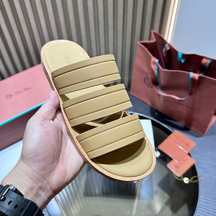 LP NAHA SANDAL BEIGE LAMBSKIN