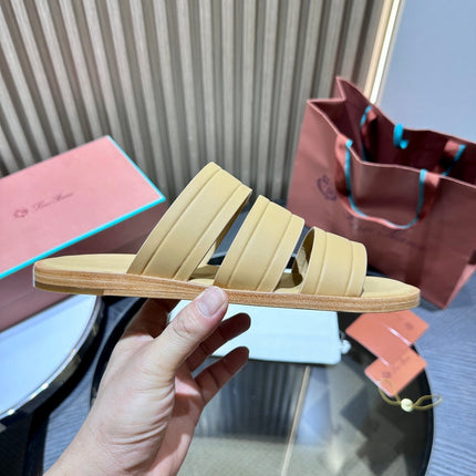 LP NAHA SANDAL BEIGE LAMBSKIN