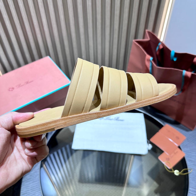 LP NAHA SANDAL BEIGE LAMBSKIN