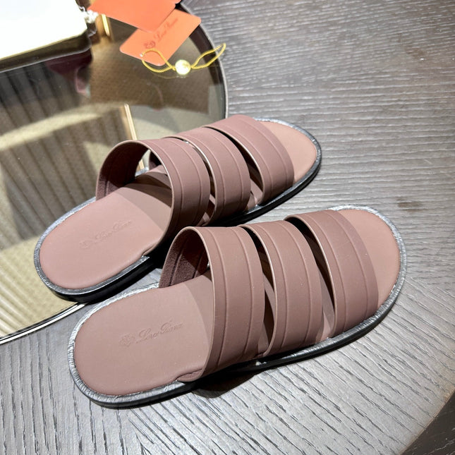 LP NAHA SANDAL CHOCOLATE LAMBSKIN