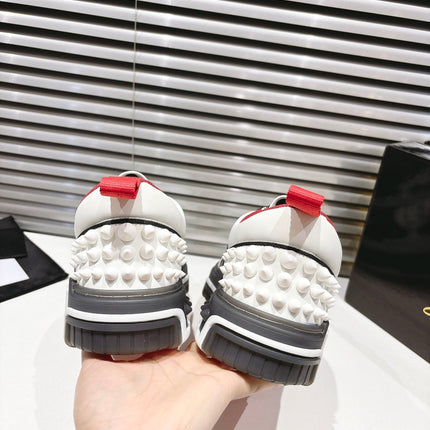 CL SNEAKER IN BLACK AND WHITE CALFSKIN 323158