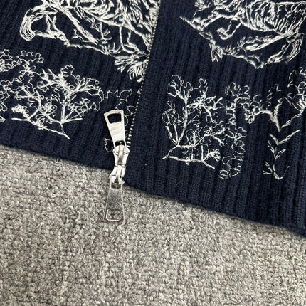 DIOR 25S KNIT CARDIGAN JACKET 551