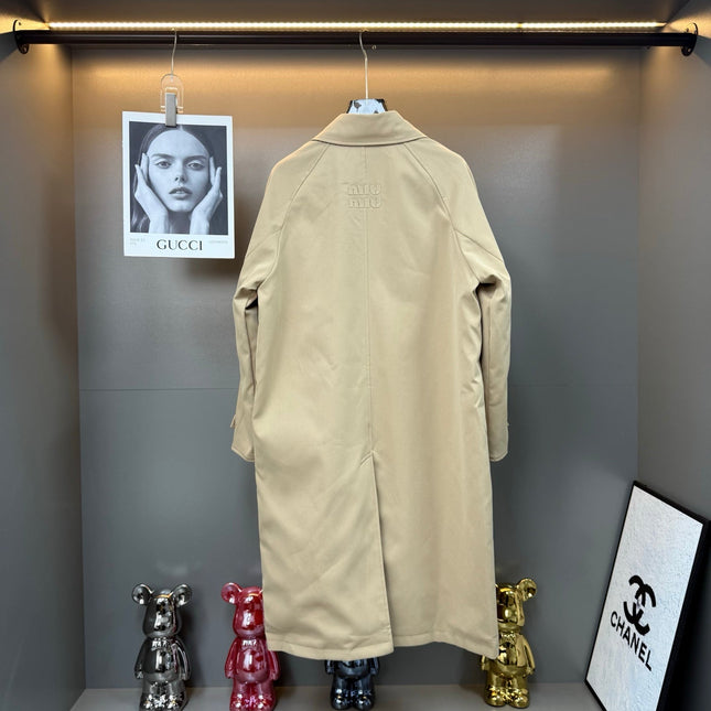 MIUMIU LONG TRENCH COAT STYLE 190