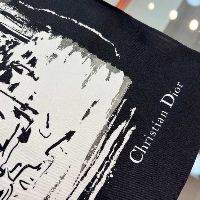 DIOR SCARF 90 CM IN SILK 603565