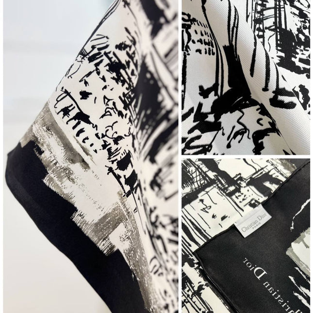 DIOR SCARF 90 CM IN SILK 603565