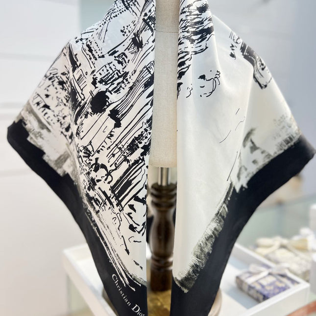 DIOR SCARF 90 CM IN SILK 603565