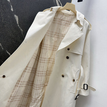 BURBERRY 25S LONG TRENCH COAT 107