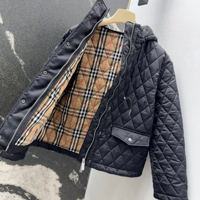 BURBERRY 25S QUILTED COTTON JACKET 0037