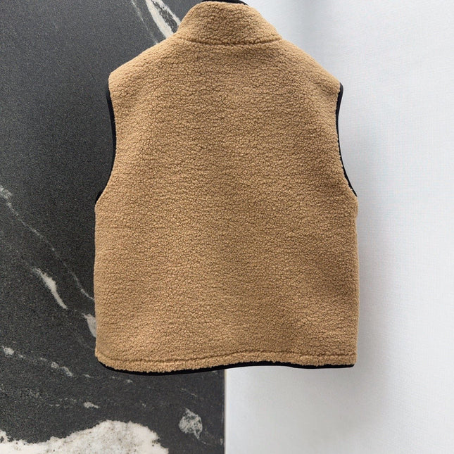 BURBERRY 25S TEDDY FLEECE VEST 0016