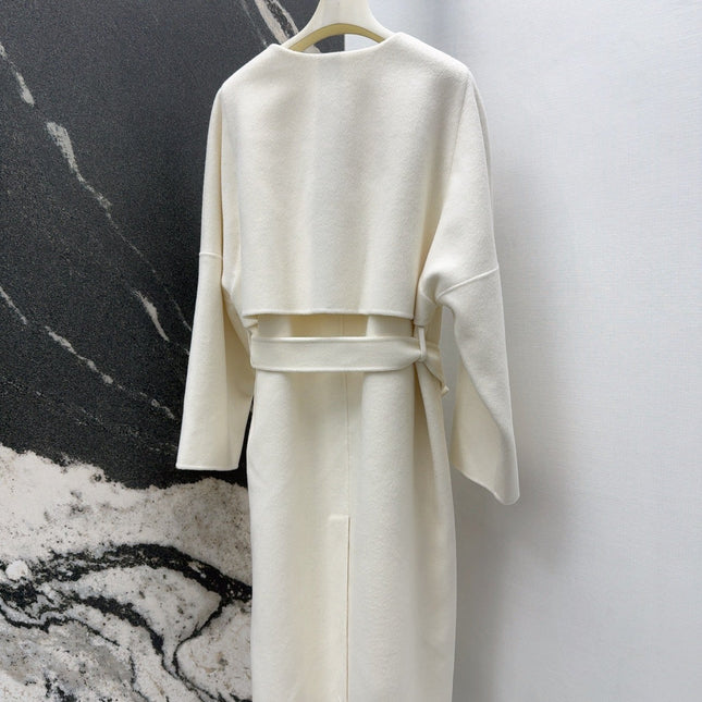 HERMES 25S LONG KNITTED COAT 214