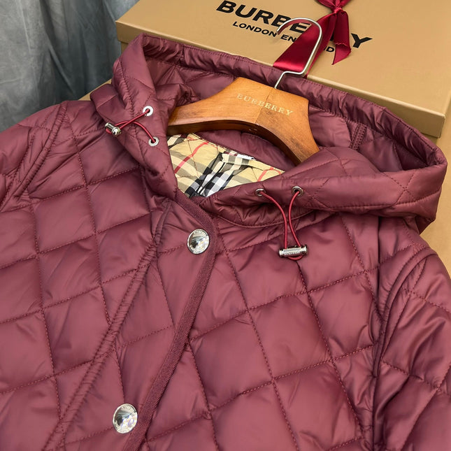 BURBERRY 25S LONG HOODED COAT 064