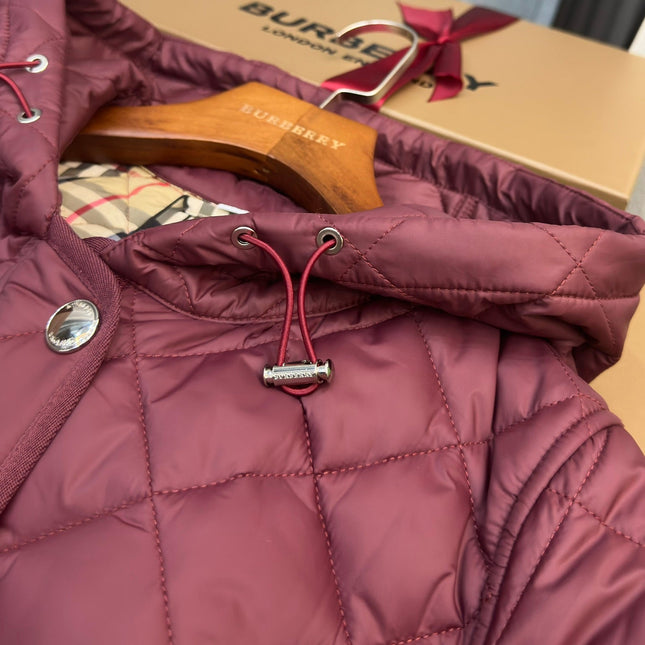 BURBERRY 25S LONG HOODED COAT 064