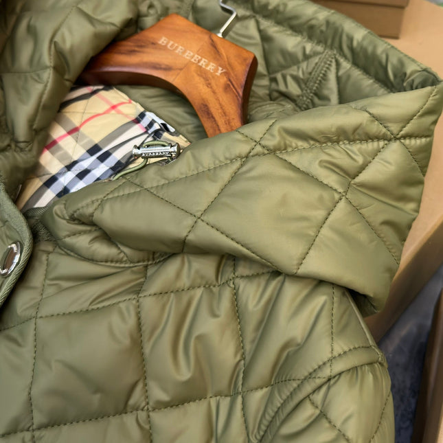 BURBERRY 25S LONG HOODED COAT 063