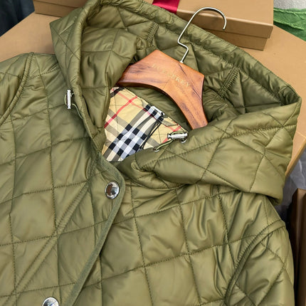 BURBERRY 25S LONG HOODED COAT 063