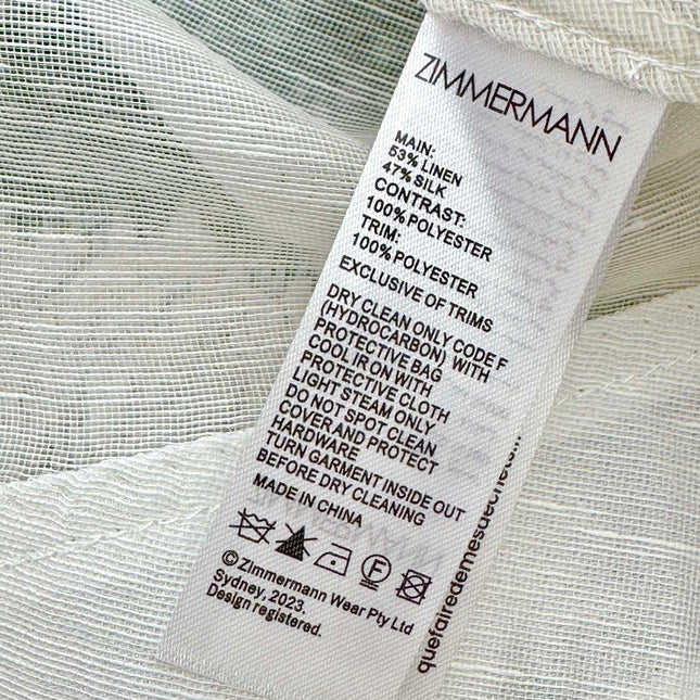 DITSY FLORAL PRINT LONG DRESS NATURA 25S IN SILK 266337