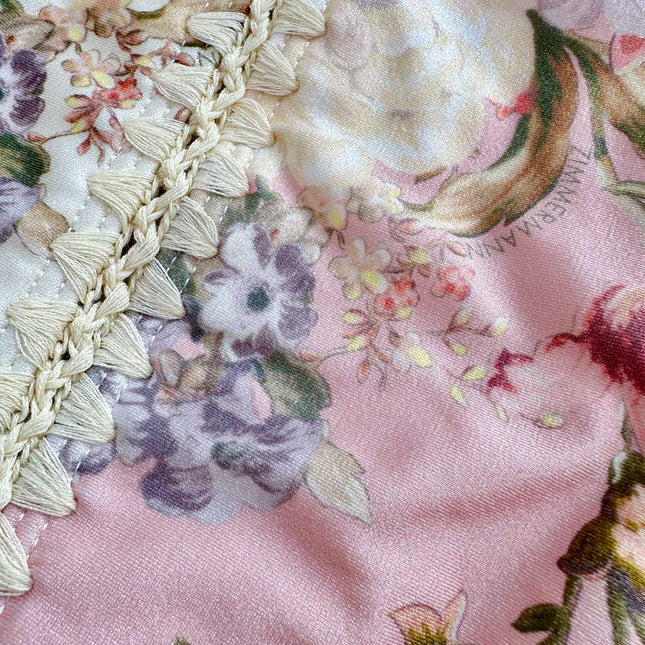 ZIMMERMANN BIKINI WITH PLUNGING NECKLINE 270509