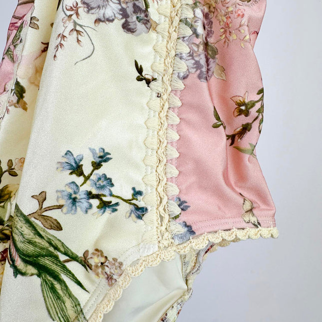 ZIMMERMANN BIKINI WITH PLUNGING NECKLINE 270509