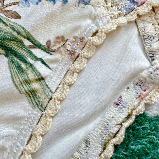 ZIMMERMANN BIKINI WITH PLUNGING NECKLINE 270509