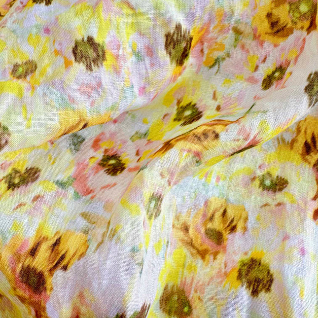 BACKLESS MIDI DRESS 25S IN LINEN 266369