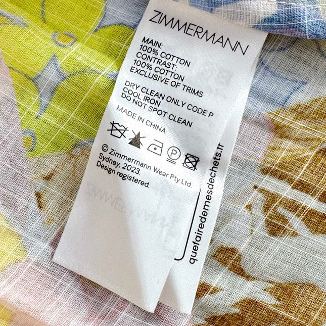 RUFFLED-SLEEVE PRINTED MIDI DRESS 254607