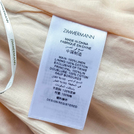 ZIMMERMANN PLEATED SHORTS 270176