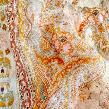 ZIMMERMANN HIGH-NECK FLARE-SLEEVE TOP 270178