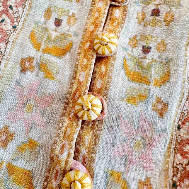 ZIMMERMANN HIGH-NECK FLARE-SLEEVE TOP 270178