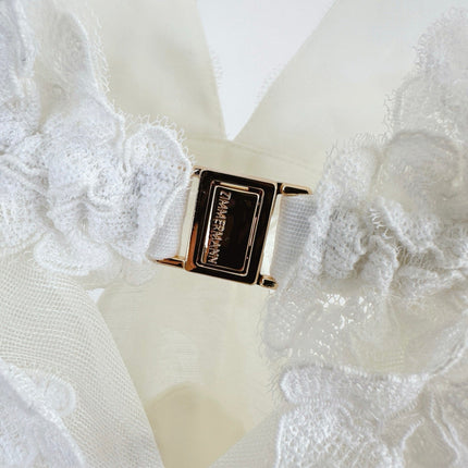 ZIMMERMANN LACE LAYERED MINI DRESS 270381