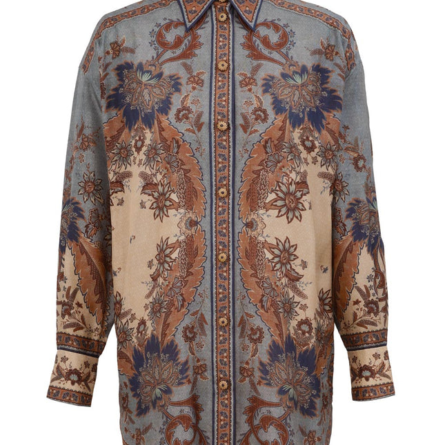 LONG-SLEEVE PRINTED SHIRT